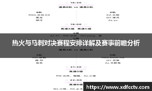 热火与马刺对决赛程安排详解及赛事前瞻分析